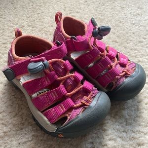 Pink Keen Sandals size 8
